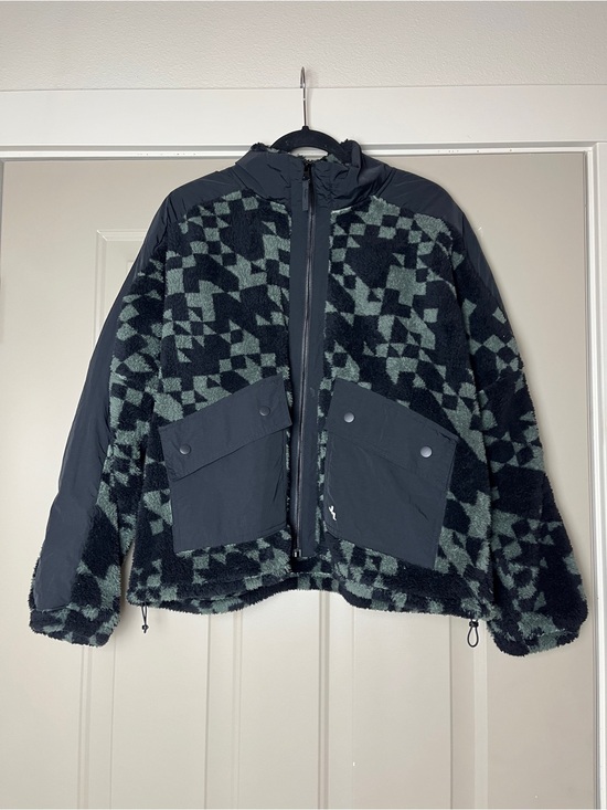 JoyLab Jackets & Blazers - Women’s JoyLab Patterned Fleece Zip Up